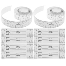 50St Multi Kleur Liniaal Met Cm Inch , School Maatlint