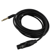 Audiokabel 5 Meter XLR Tap 6.5 Naar XLR Female Audiokabel Gevlochten 6.35 Triple XLR Gebalanceerde Microfoon Microfoon Audiokabel
