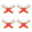 8Pièces Kit Brosse Orange Textile Chaussures Nano Poils 6