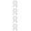 4Pcs Easy Install White Camera Wall Stand Mount for Dome Cameras 10