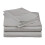 Parure de lit en coton égyptien ACDANC, 4 pièces, format king 1