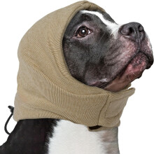 Dog Calming Hoodie with Ear Wraps – Anxiety Relief, Grooming & Drying Ear Protector, Compatible with All Breeds
