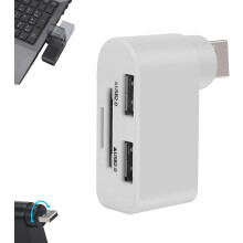 4-i-1 roterbar USB 2.0 hub