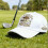 Old Bastards Golf Club broderad bomulls golfkeps vit 1