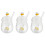 3Pcs Glass Honey Container with Dipper for Home and Kitchen Use 5