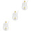 3Pcs Glass Honey Container with Dipper for Home and Kitchen Use 6