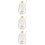 3Pcs Glass Honey Container with Dipper for Home and Kitchen Use 8