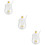 3Pcs Glass Honey Container with Dipper for Home and Kitchen Use 9