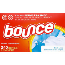 Fabric Softener Sheets, Fresh Linen Scent, 240 Count