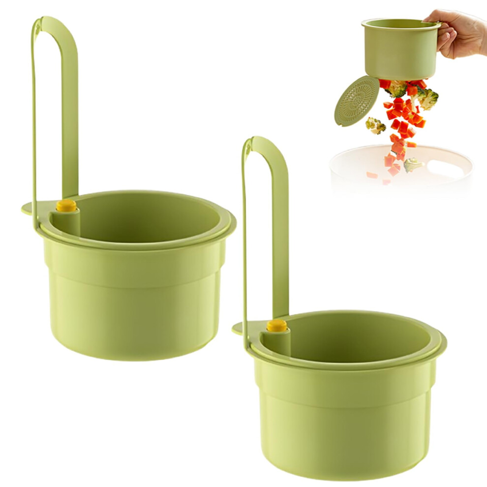 Sink Strainer Basket, Multifunctional Drainage & Storage Basket, Faucet-Hanging, Auto-Dump Design, Compatible With Standard Sinks 9499224146181