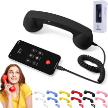 Fone de ouvido retrô para iPhone – com fio, tipo C