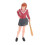 3Stk Kunststoff Stehende Mini Figuren Baseball Bunt 3
