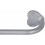 Varão de cortina ajustável prateado de 32 a 150 polegadas (81 a 381 cm), com 3/4 de polegada (1,9 cm) de diâmetro, resistente à ferrugem, ideal 1