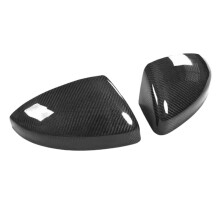 Car Snap- Rearview Mirror Cover Carbon Fiber Side Wing Mirror Cover for R8 2016-2021 TT 8S 2015-2021