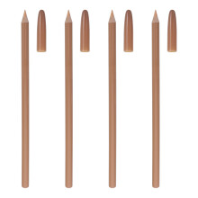 8Pièces Crayon Correcteur Marron Pratique Pour Et Tatouages