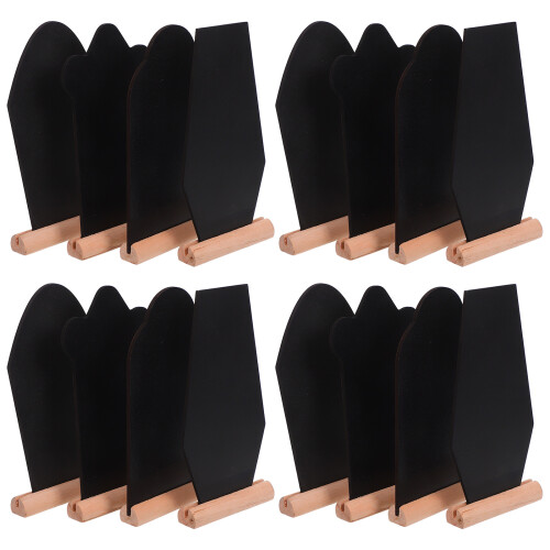 48Stk Mini Holz -Form Wiederverwendbar Für Hochzeit