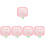 5Sets Gesichtsmaske Pink Ps, Langlebige DIY Maskenplatten 7