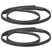Lot de 4 balais d'essuie-glace de rechange, recharges pour balais d'essuie-glace, bandes de caoutchouc pour essuie-glace