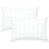 Randiga örngott i 100 % bomull, queen size, 2-pack 1