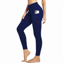 Yoga broeken voor dames met zakken, yoga broeken met hoge taille voor dames, broeken met zakken, ademende en lichtgewicht shorts