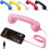 Telefone fixo retrô com conector tipo C 1