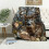 Κουβέρτα Camo Buck Deer για Κρεβάτι, Κουβέρτα Woodland Throw για Άνδρες, Γυναίκες και Παιδιά - 1