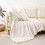Sherpa Throw Blanket – Boho 3D Design, Queen Size 90x90 in 1