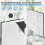 2PCS for Levoit Vital 100 Air Purifier Accessories Vital100-RF Replacement True HEPA High-Efficiency Activated Filter 4