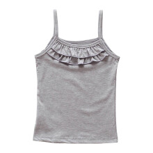Weiche Mädchen-Unterhemden, süßes, dünnes Sommer-Camisole, Basic-Tanktop, Sporttops, Kinderunterwäsche, Sweatshirt für kleine Mädchen, süße