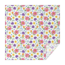 Nappe carrée à motif floral Pioneer Flower, imperméable, lavable et anti-taches, idéale pour la décoration de la maison, de la cuisine et des