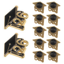 30Pièces Épingles Graduation Broche Chapeau Bachelor Multi Usage
