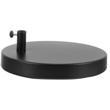 OUNONA Black Iron Table Lamp Base Without Shade for Durable and Classic Use