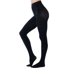 Collants opaques ultra doux 80D pour femmes, taille haute, couleur unie, avec pieds, disponibles en 29 couleurs.