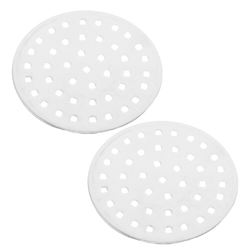 4Pcs Silver Pasta Press Disc Moulds Easy Manual Operation for Cooking
