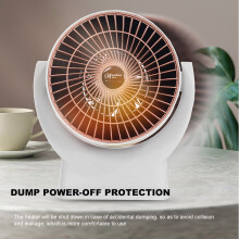Desk Heater for Office Rechargeable Heater Portable Mini Electric Heaters Space Air Warmer Fan Blower Radiator Heating for Winter