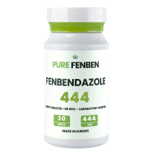 Fenbendazolo (Fenben) 444 mg | >99,90% Puro | Verificato in Laboratorio | 30 Unità