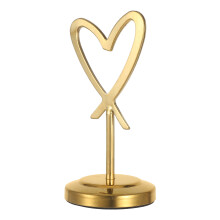 Markenloser Halterständer „Love“ Präsentationsständer 10,50 x 5,20 x 5,00 cm Gold