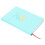 5Pièces Cahier Planificateur Vert PU Pour Travail École Usage 1