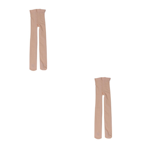 2Pièces Collants Danse Beige Ultra- Résistants Pour Ballet 2