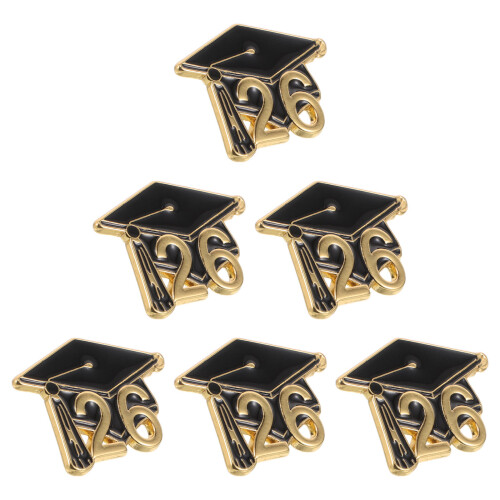 30St School Decor Pin: Graduation Cap Broche Feest