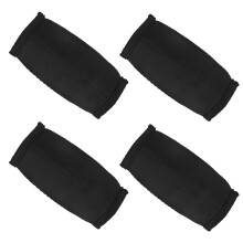 8Pcs Black Football Chin Strap Covers Shock Absorption Pad for