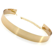 Cinto de corrente de metal largo para cintura, ideal para vestidos femininos. Cinto dourado brilhante, joia de cintura elegante para mulheres,