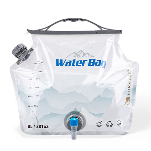 Travel Water Storage Bag 8L Large Capacity Foldable Water Container with Handle