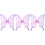 3St Polyester Vlindervleugels Paars Vrouwen Rollenspel & Feest 6