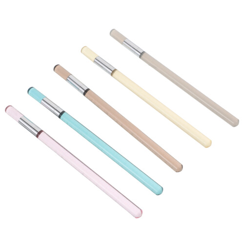 15Pièces Crayons Réutilisables En Alliage Ergonomiques Multicolores