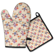 Tacar Lámhainní Oighinn Pioneer Flower Floral Teas-dhíonach 2 Phacáiste