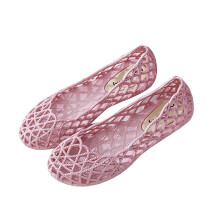 AnuirheiH Chaussures Femme Mocassins Confortables Infirmière Plastique Ajouré Mocassins
