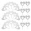 800Pcs Compact Silver Sim Card Ejector Needles Stainless Steel Tool 1