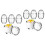8Stk Transparente Dessertbecher Für Pudding, Mousse Und Joghurt 4
