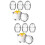 8Stk Transparente Dessertbecher Für Pudding, Mousse Und Joghurt 7